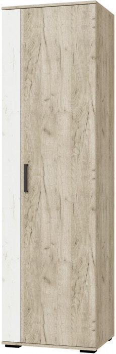 Модульная гостиная Оскар-18, композиция 2, Крафт серый/Крафт белый