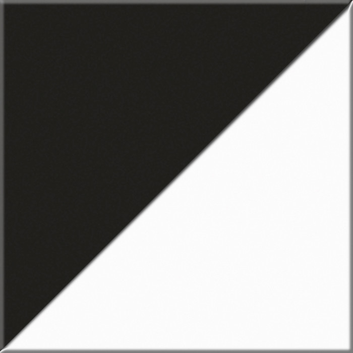 Сидней Комплектация № 065, корпус: белый/чёрный/фасады: МДФ белый глянец