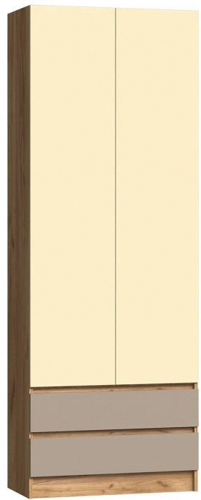 Модульная детская Челси Color, комплектация 1 (Слоновая кость/Глиняный серый/Дуб крафт)