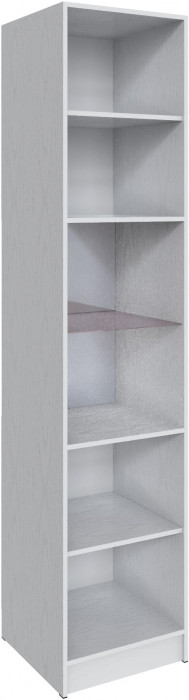 Шкаф Мадрид (0,5) с 3 фасадами, Белый