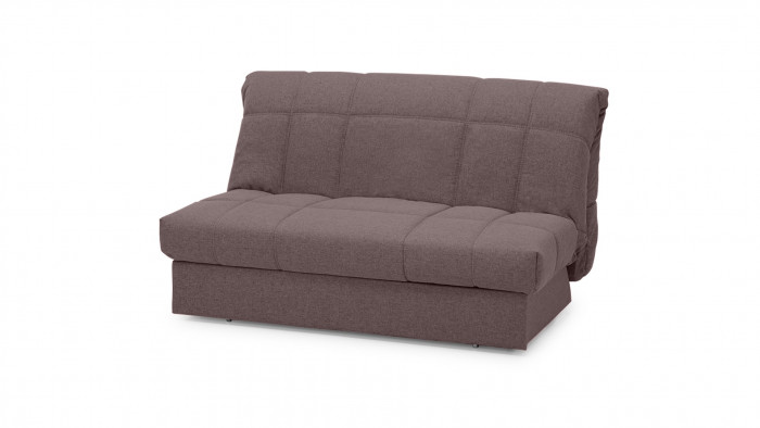 Диван Виа Лайт Strong Plus 05 140*105*88 см, Коричневый Рогожка Аккордеон Фиеста