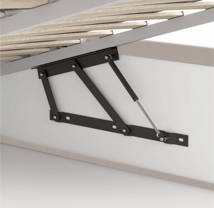 Кровать 120 с подъемным механизмом КРП-431-М-12, Микровелюр Zeekr-72