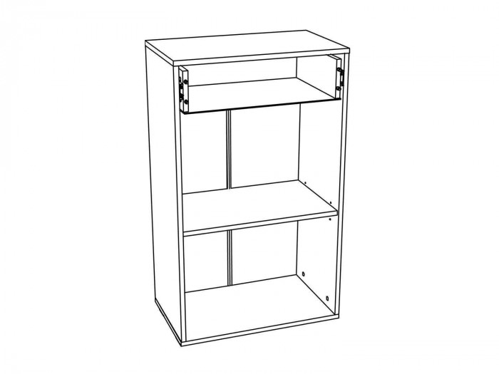 НМ 040.65 ПР Тумба для обуви Livorno /дуб бунратти / софт графит