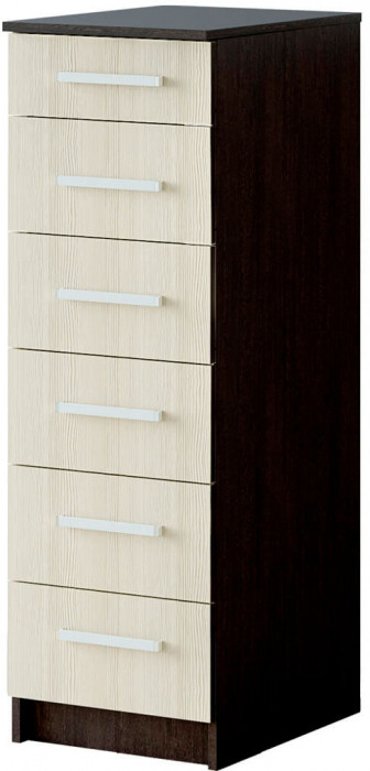 "Фиеста" комод 400 (400х1200х500) венге/лоредо