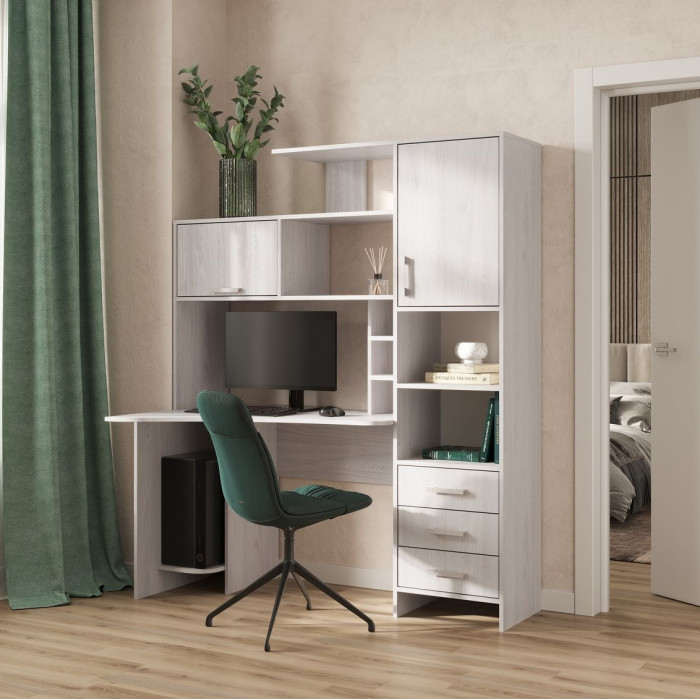 СТОЛ КОМПЬЮТЕРНЫЙ №6 (1,5х1,82х0,814) анкор/анкор