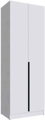 Шкаф Мадрид (0,8) с 2 ящ. внутри без зеркала, Белый