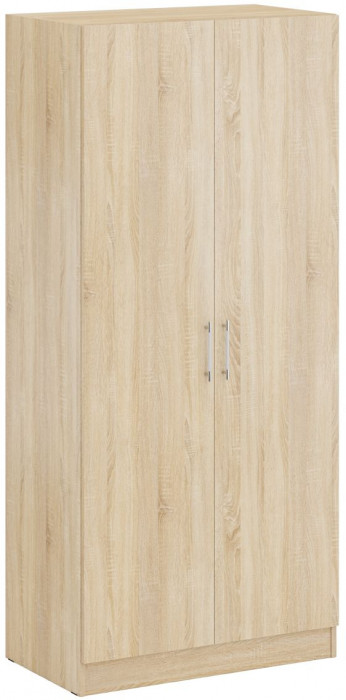 Кровать 0900 + Шкаф 2-х створчатый Стандарт, дуб сонома