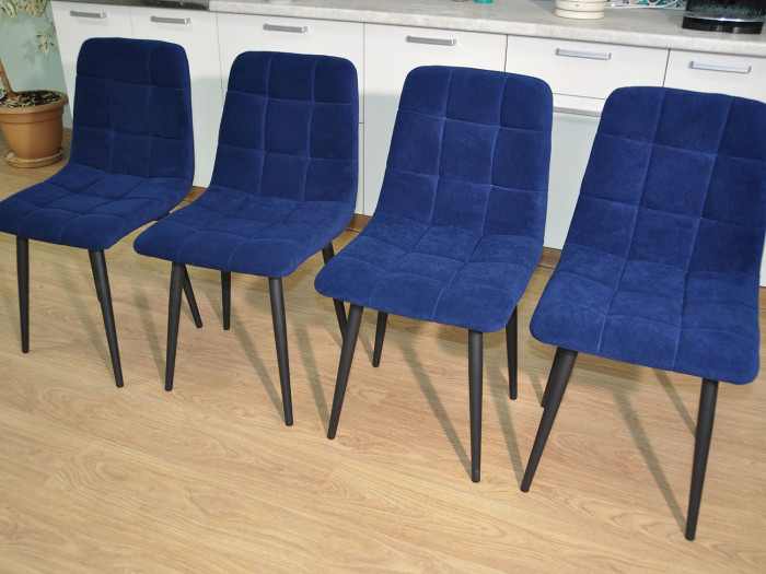 Обеденная группа Колорадо / Стул Х 4 шт. / Веллингтон/черный / бид 36