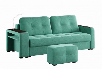 Диван Smart 4 пуф слева Б4-3Т-Б3 СК Кашемир 672