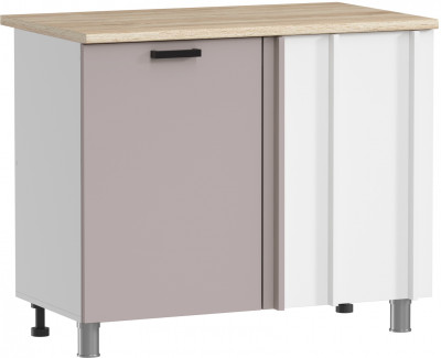 МК Аленушка НПУ 1000 Лаванда Кашемир, скоба черный (без столешницы)