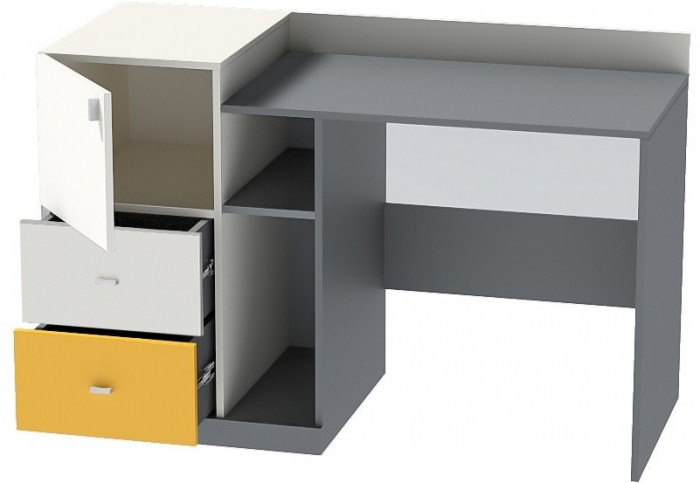 Клео СТ-1 Стол (Графит/Миндаль/Солнечный)