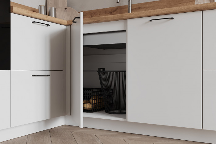 КГ Угловой 1500*2250 (без пм) Эмаль, Белый  Арника РМ в.4