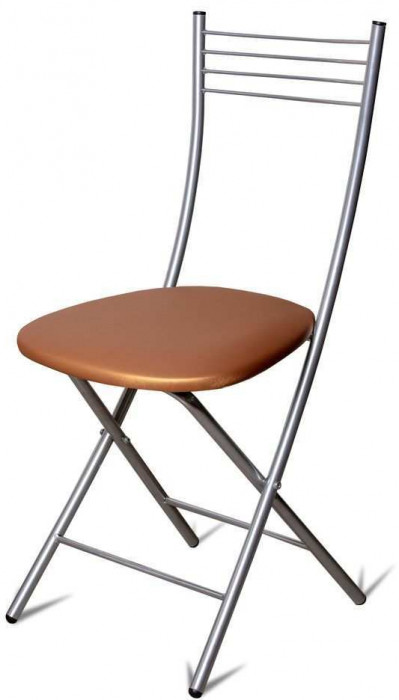 Стул Хлоя Складной Серебро/ С-109