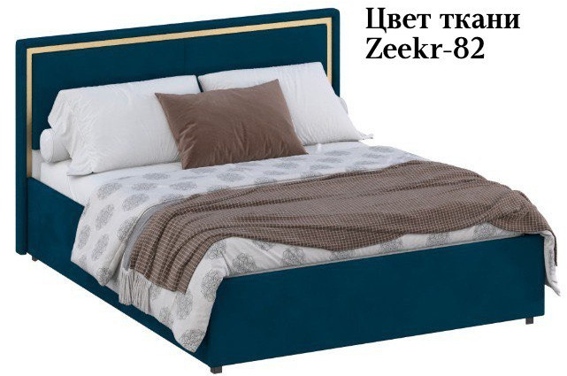 Кровать 140 с подъемным механизмом КРП-431-М-14, Микровелюр Zeekr-82