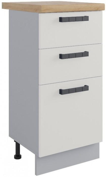 Кухонный гарнитур МДФ Ройс 2000 Паннакотта софт