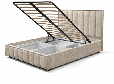 Кровать с подъемным механизмом Мирабель КР-16 (1,6м), Мокко