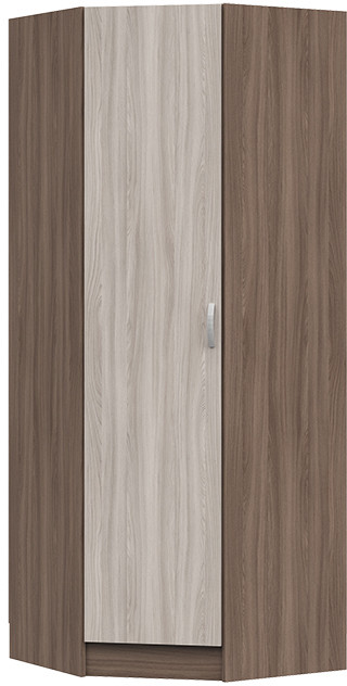 ШК 303 Макарена ЛДСП шкаф угловой 720х1908х720 шимо темный/шимо светлый