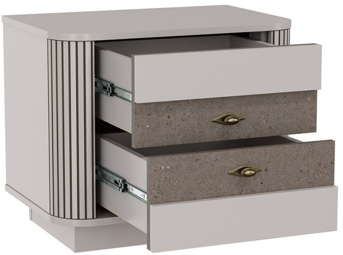 Тумба прикроватная Фантазия 34.17 Кашемир / Кашемир патина