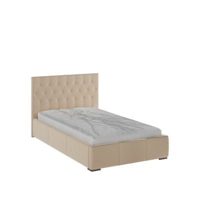 Октавия Кровать интерьерная 120 бежевый ромб, ортопед