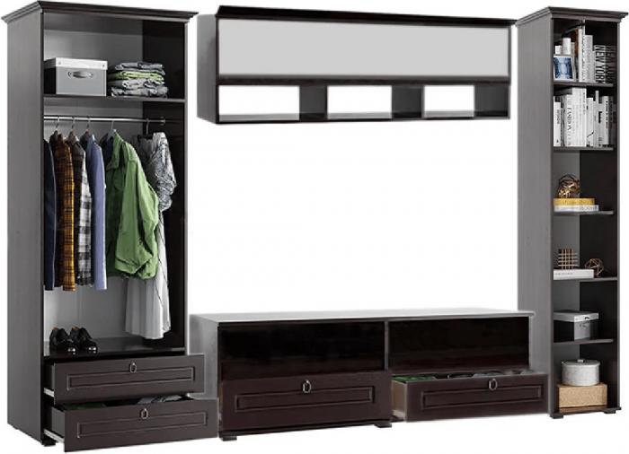 Модульная гостиная Престиж (Венге шоколад)