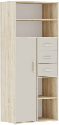 Модульная детская спальня Бланка, набор 2, Дуб сонома/Кашемир