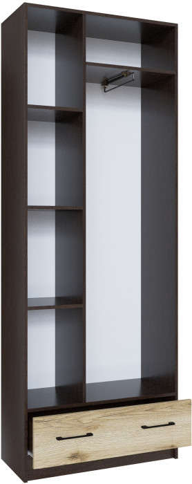 Шкаф 2-х створчатый Денвер, Венге/Дуб делано