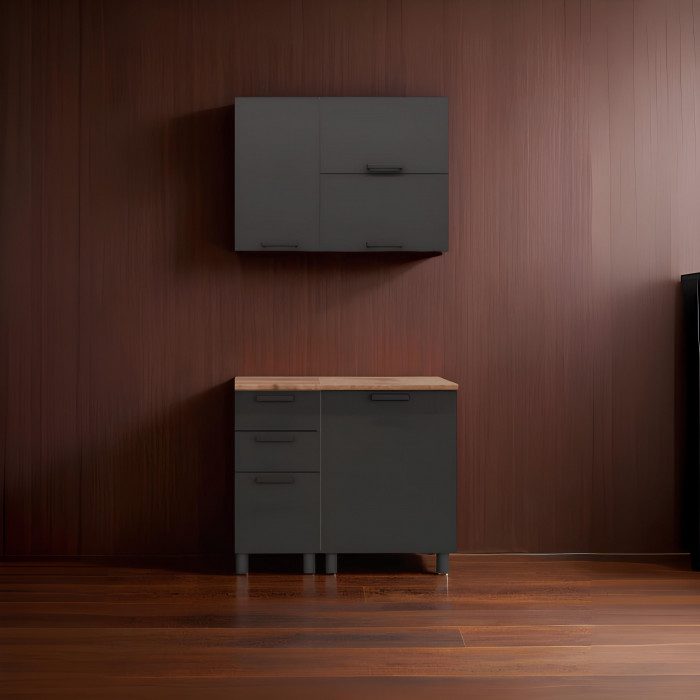 МК Аленушка ВГ 600 Лаванда Сталь, скоба черный