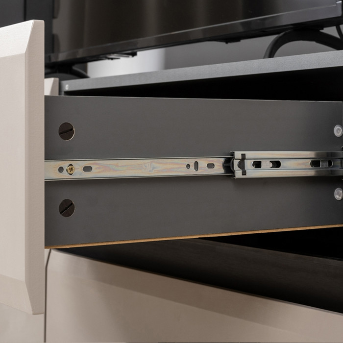 Сидней Комплектация № 009, корпус: антрацит/фасады: МДФ веллюто капучино