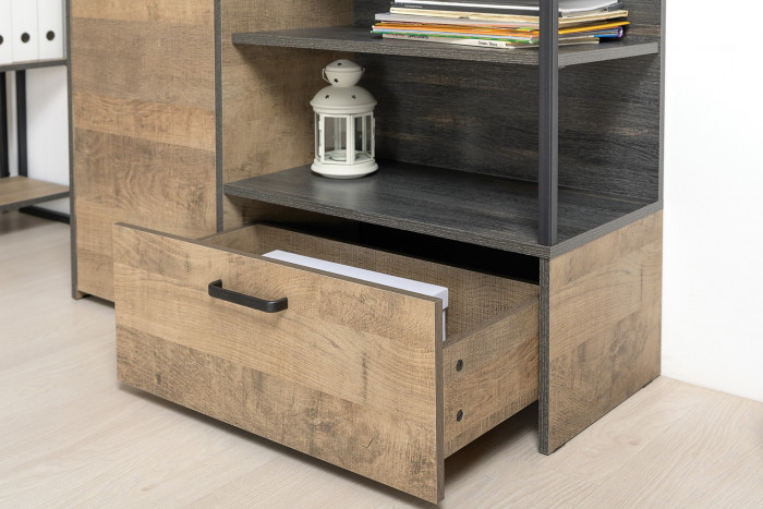 Трувор Гостиная 012, дуб гранж песочный/интра