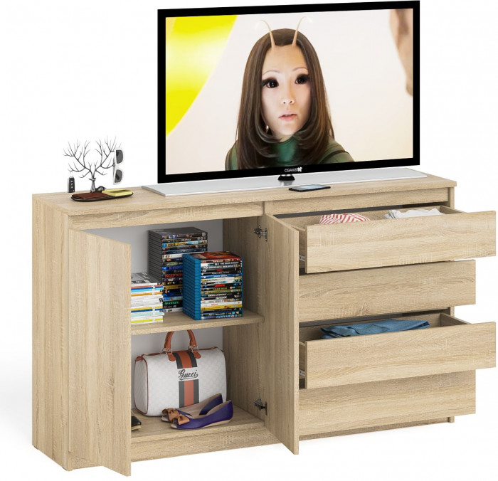 Мори Комод МК1600.1, дуб сонома