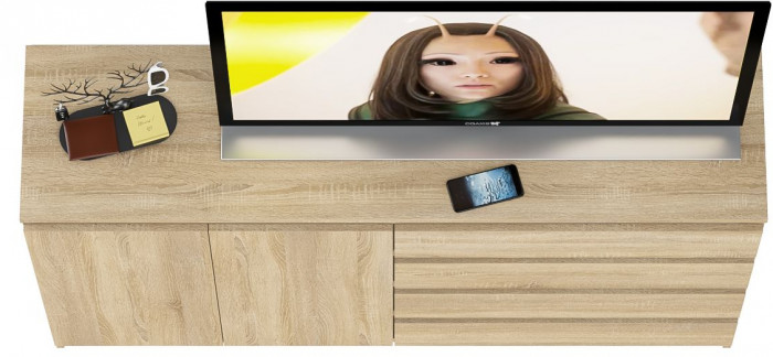 Мори Комод МК1600.1, дуб сонома