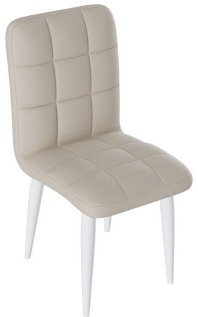 Франк ДП 2-17 Стул (конус) (Капучино матовый/Микровелюр Серый)