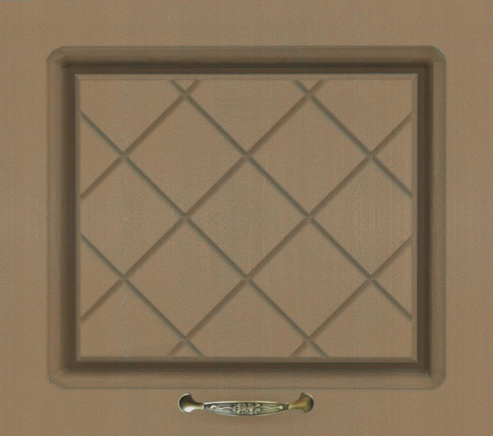 Ф-118 Модена (ШВГ 400) МДФ дуб кофе