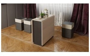 Стол-книжка тип 2 (Белый)