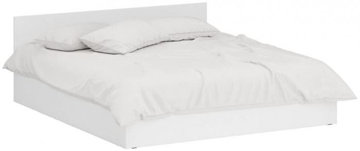 Кровать 1800 + угловой шкаф Стандарт, белый