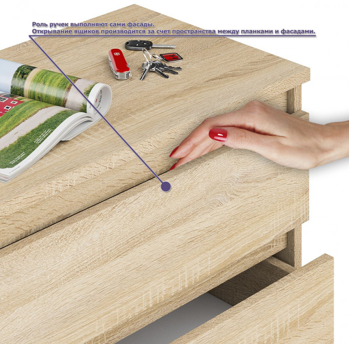 Мори письменный стол МСП1200.1 + Тумба МТВ1204.1, дуб сонома