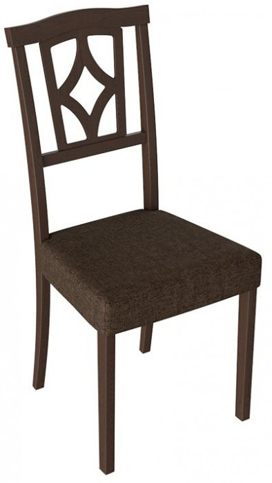 Сити 3 Стул (Орех темный/тк №108)