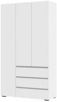 Хелен ШК 06 Шкаф 3х створчатый (1200х2080х460) белый/белый