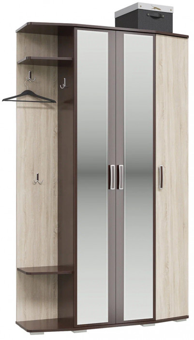 Прихожая 2-3428вн/дубсон Паола, венге/дуб сонома