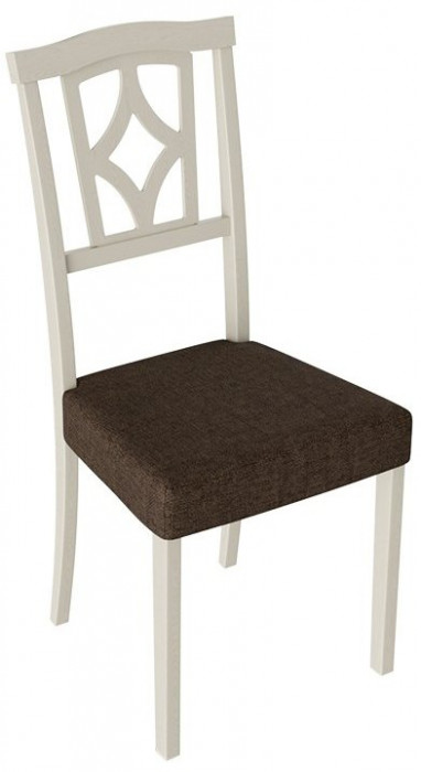 Сити 3 Стул (Белый матовый/тк № 108)