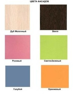 Дельта-2 Шкаф, Голубой