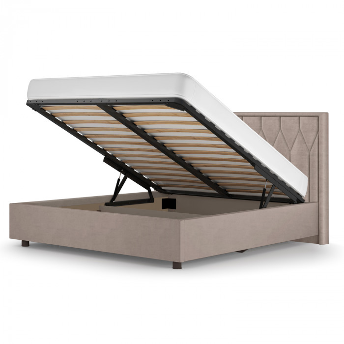 Кровать-10М с подъёмным основанием 1800 какао