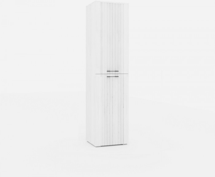 Модульная гостиная "Монреаль" - Белый текстурный/Ясень белый