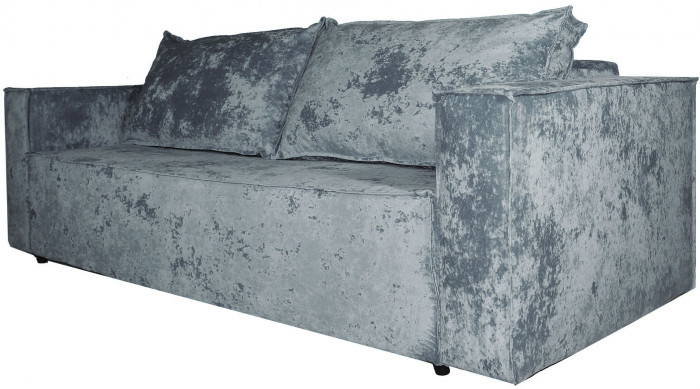 Диван-кровать Лофт Люкс Плюш, еврокнижка, 140х195, серый