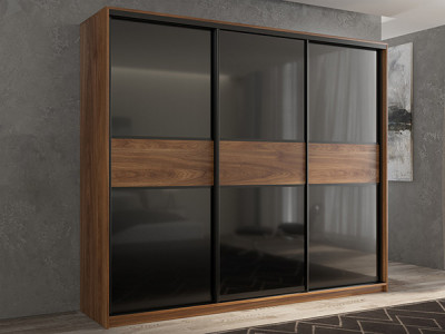 Шкаф-купе Кааппи 12 Кастелло Бренди 180х60х230 см